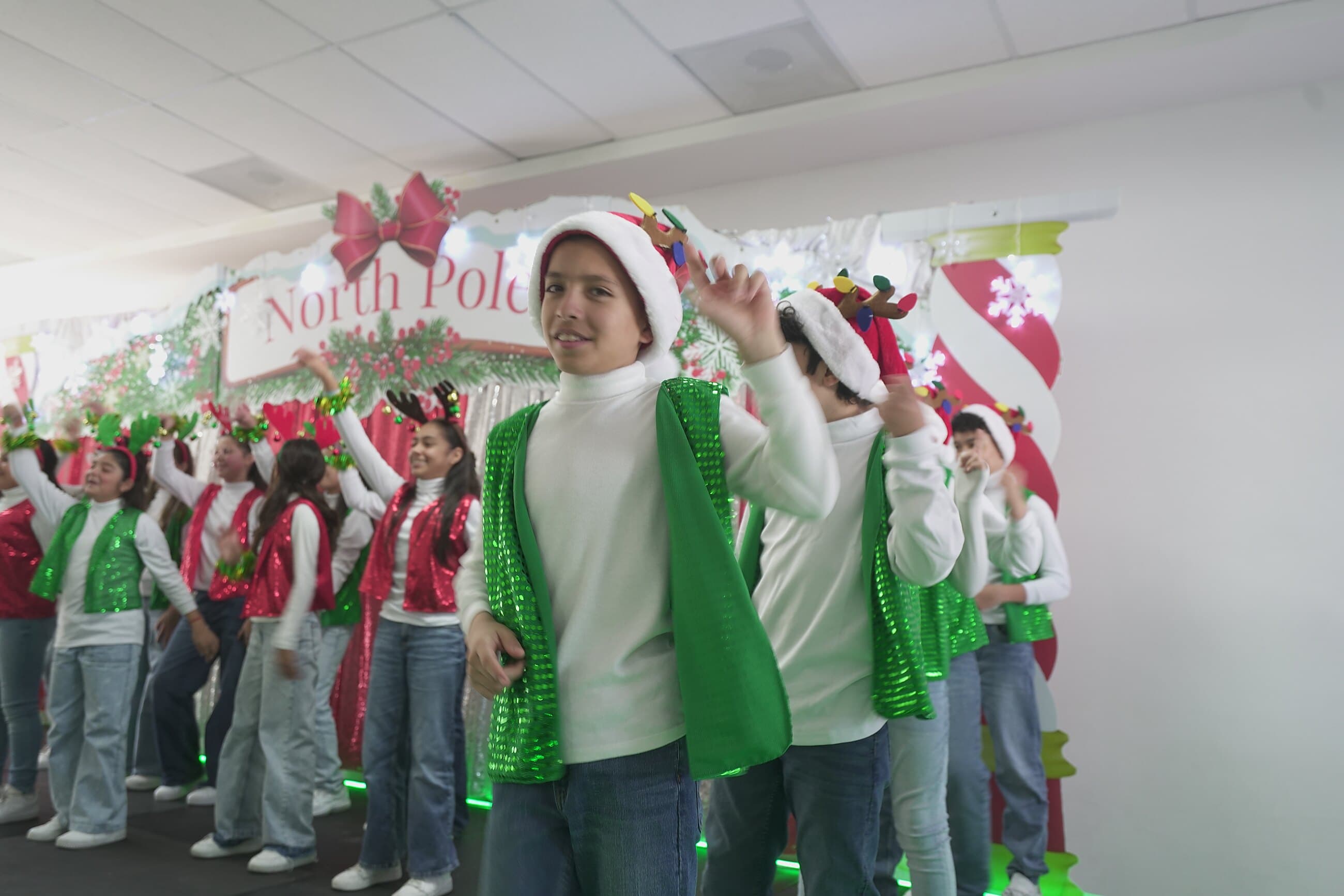 Festival Navideño en el Instituto Olimpia