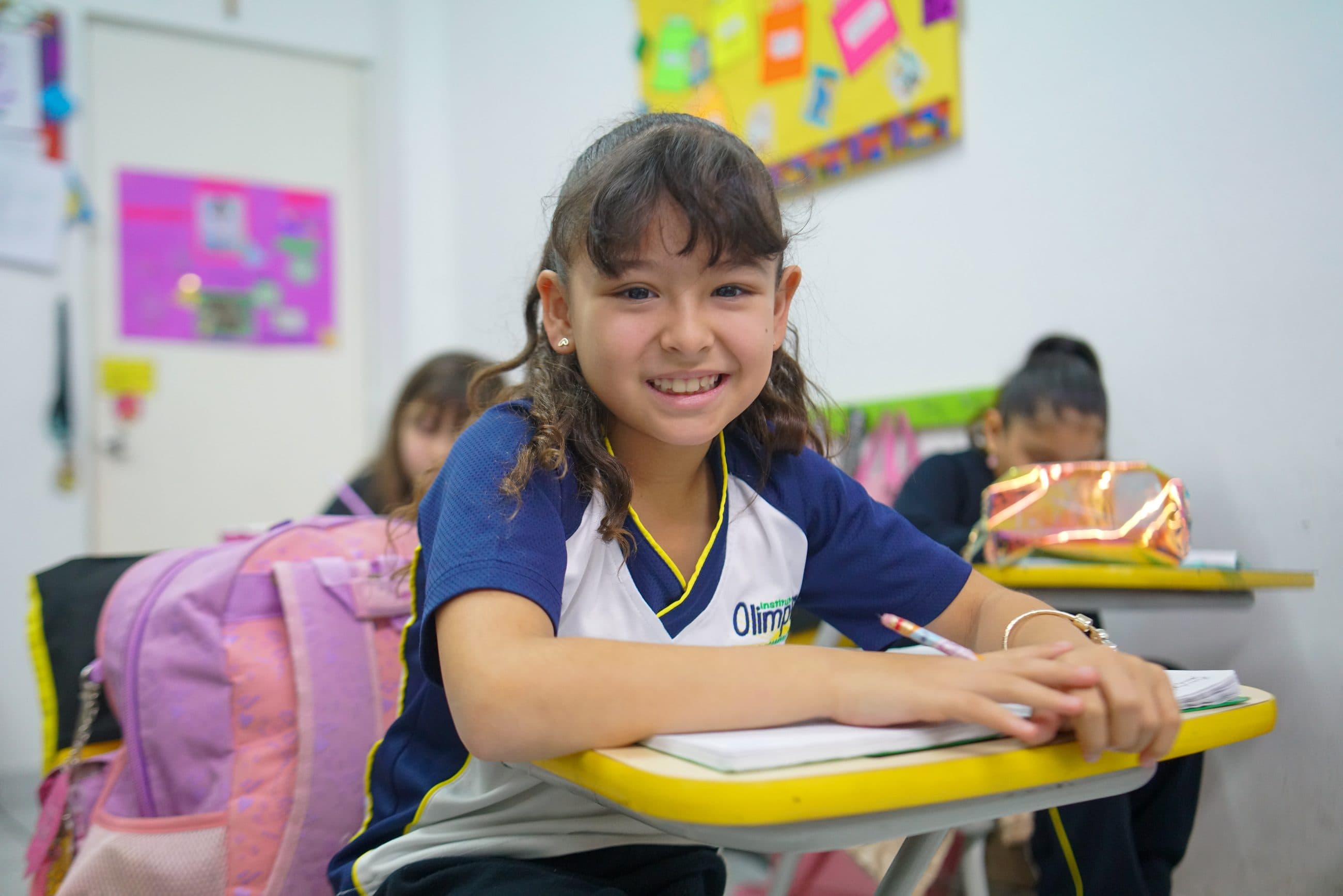 Alumno del Instituto Olimpia en horario extendido