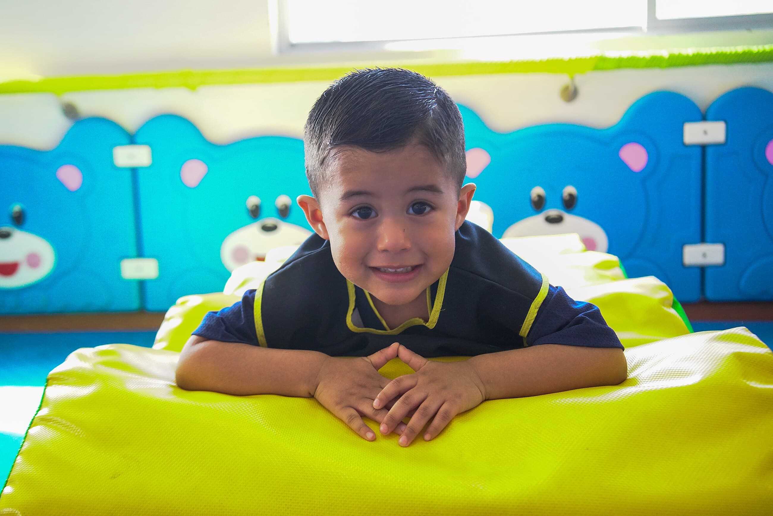 Alumnos de Preescolar del Instituto Olimpia