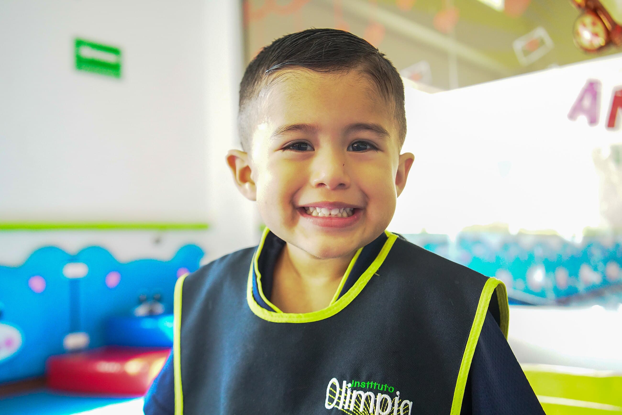 Alumnos de Preescolar del Instituto Olimpia