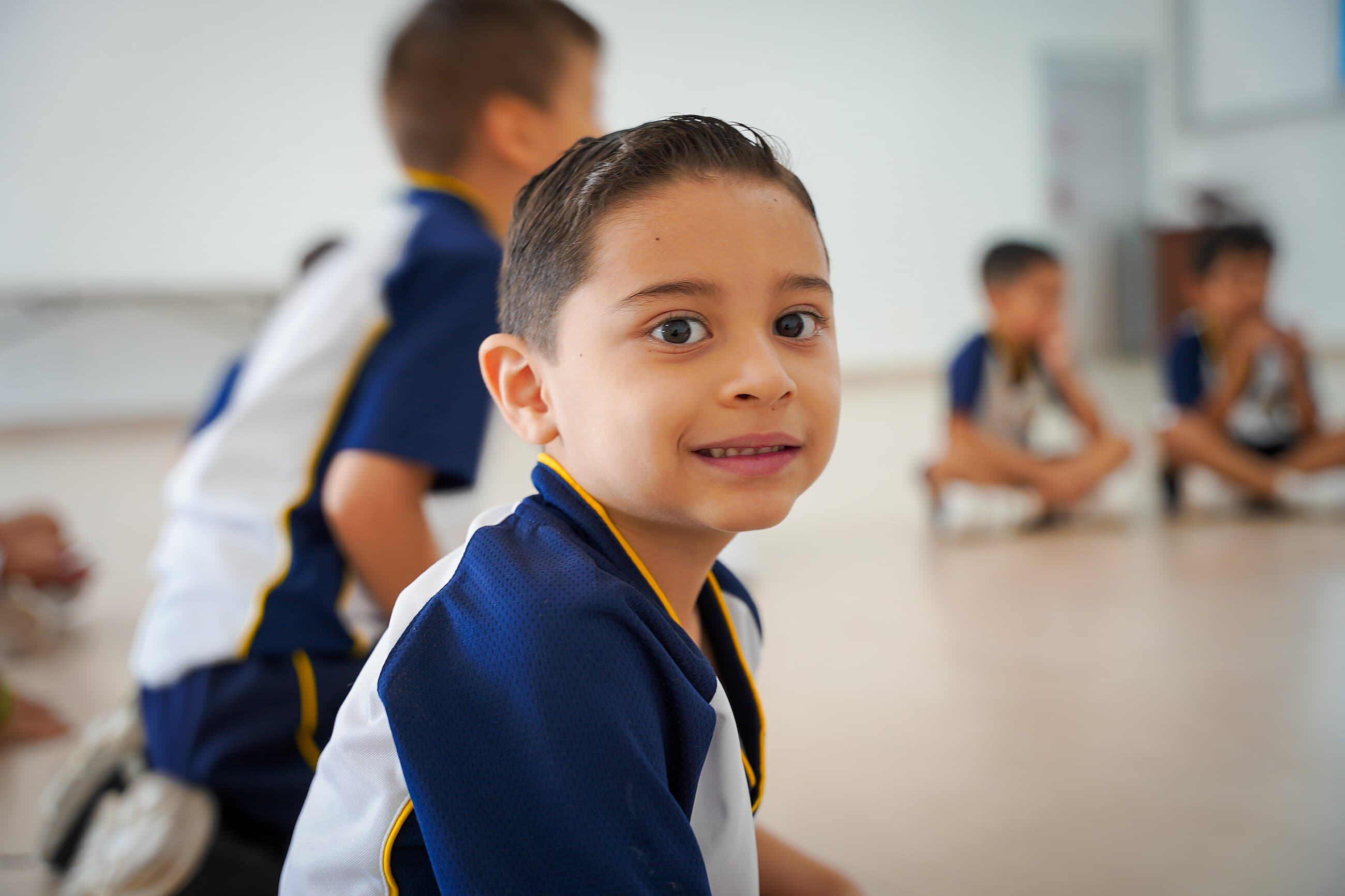 Alumno de Primaria del Instituto Olimpia