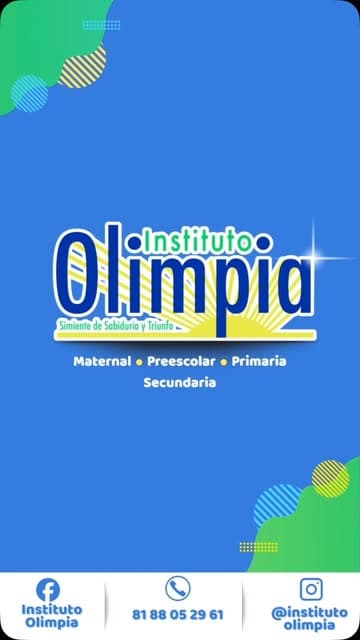 Publicación del Instituto Olimpia en Instagram, 2 de octubre de 2026